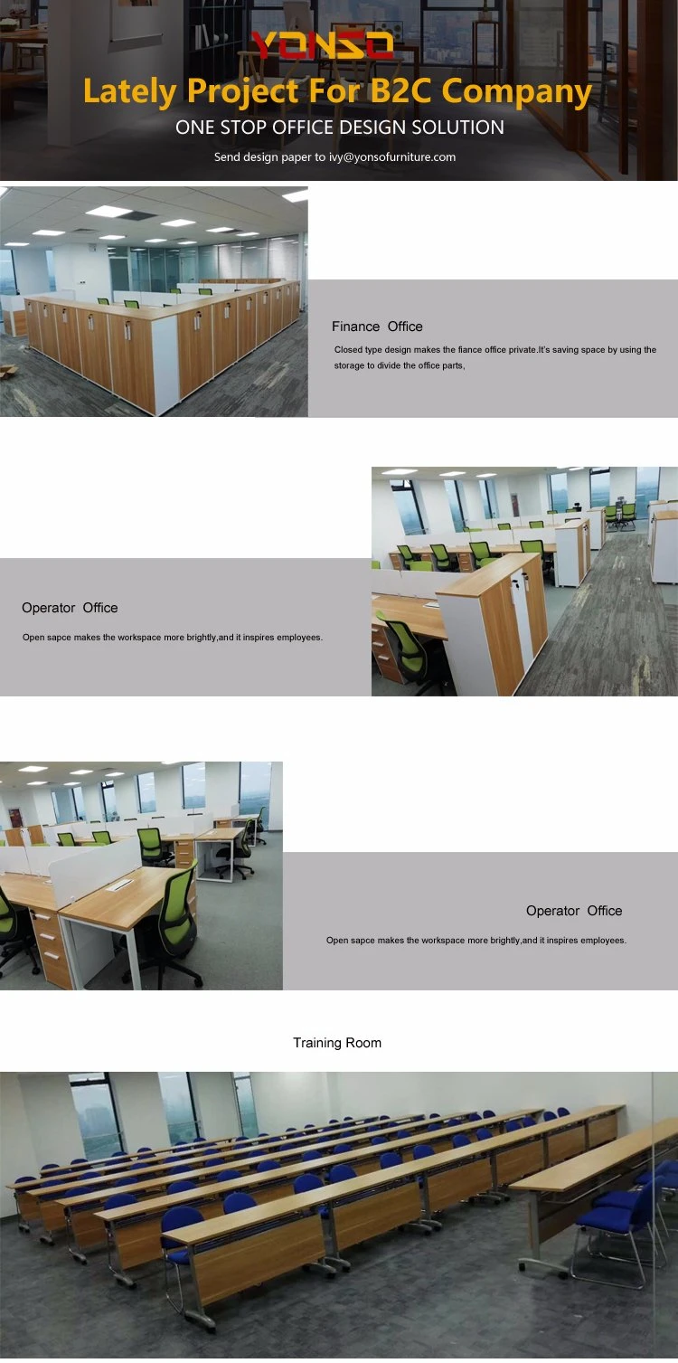 Simply Design 4 Person Tall Office Cubicles