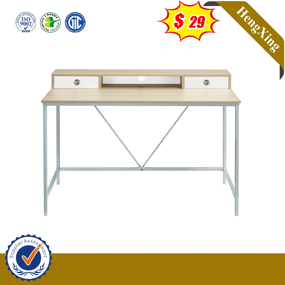 Modern Fashion Staff Office Desk Metal Legs Modern Computer Desk Standing Table