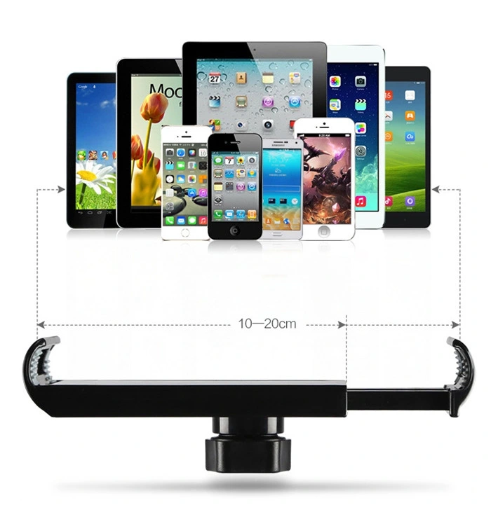 1.3m Adjustable Tablet Clip Stand Mobile Holder for Bed and Table