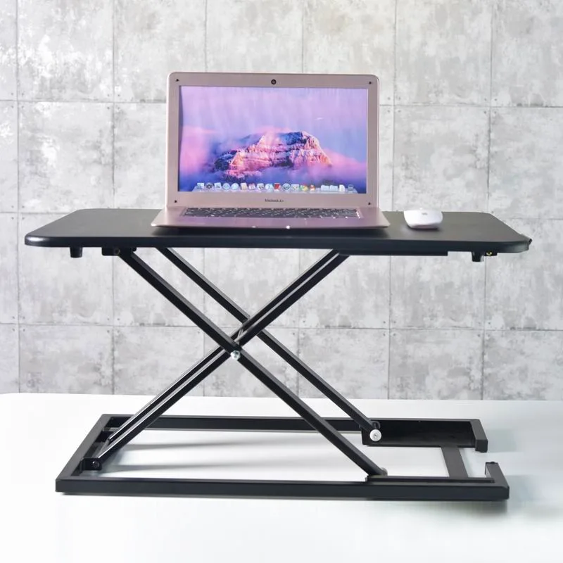 Height Adjustable Sit Stand Desktop Riser Portable Laptop Desktop Workstation Table