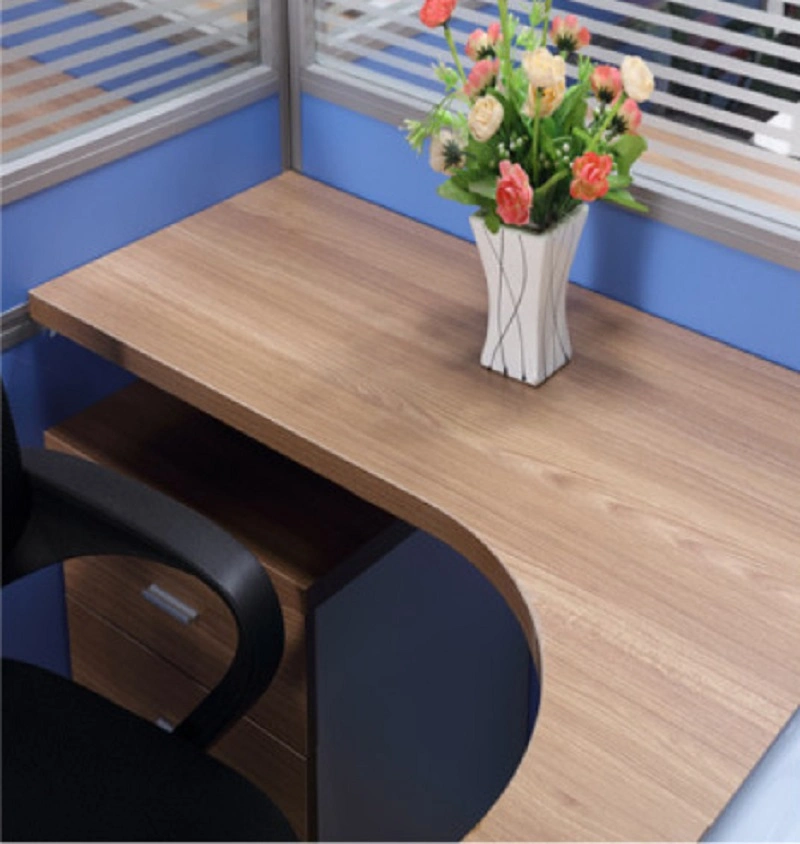 Modern Office Desk Modular Height Adjustable Office Aluminum Glass Workstation Partitions
