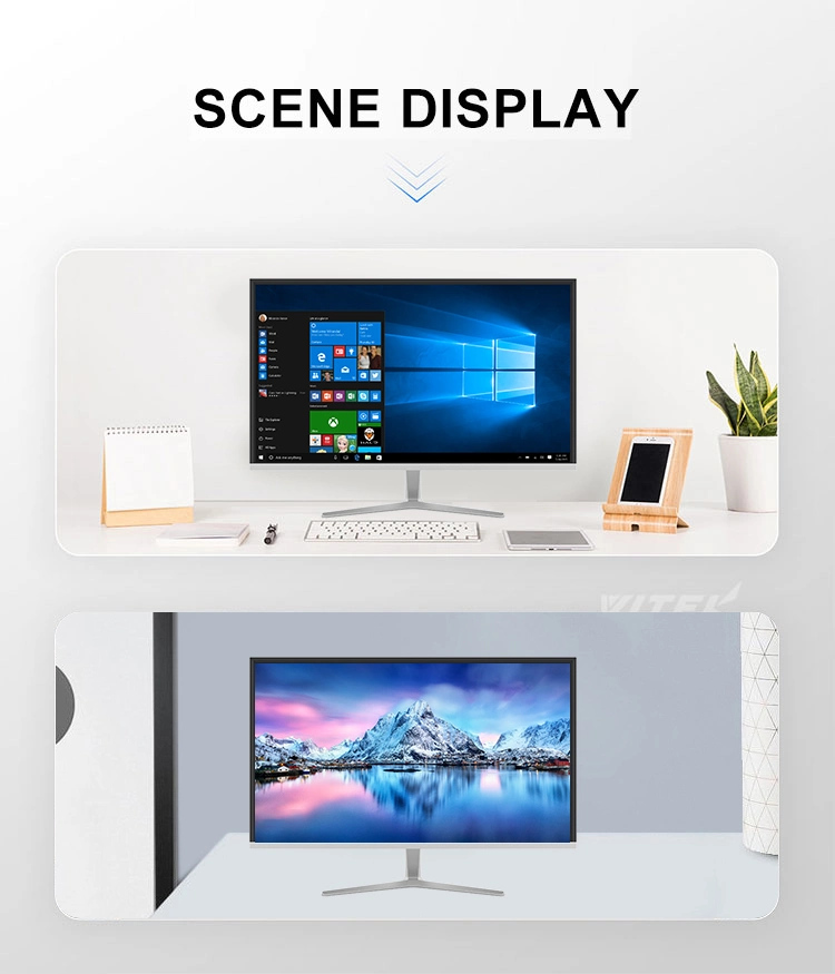 21.5 Inch Monitor I3 5th Generation Processor Switchable Stand Computer All in One PC Desktop