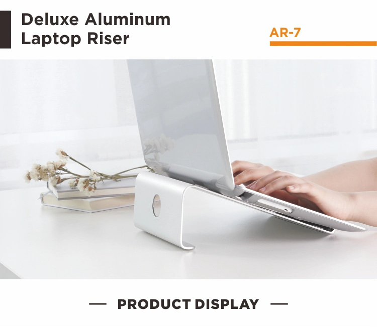 Deluxe Aluminum Desktop Stand,Portable Laptop Stand Aluminium