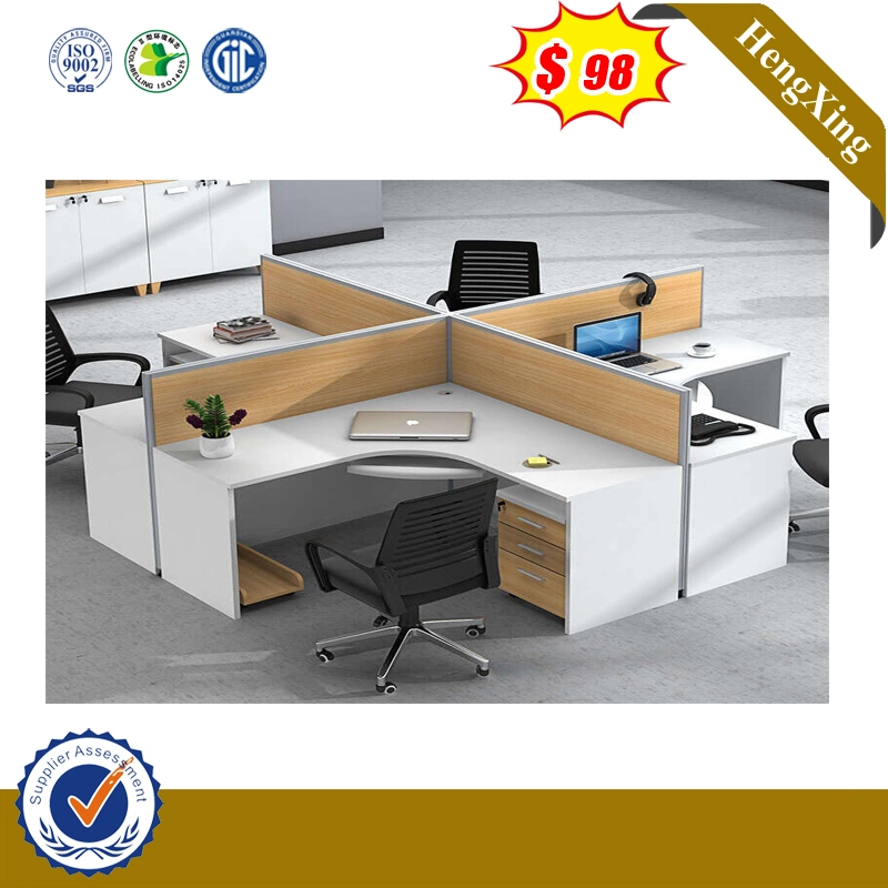 Sample Commercial Study Table L Shape Office Partition