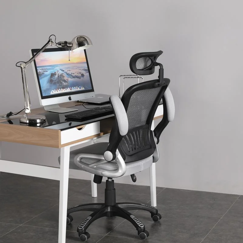 Black High Back Home Office Desk Ergonomic Mesh Chair