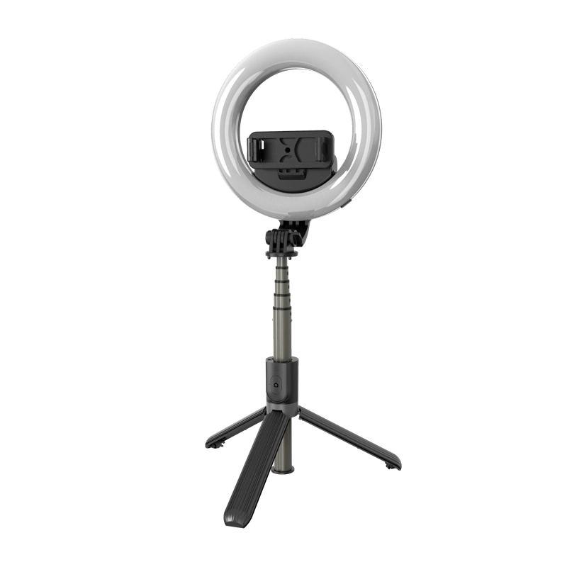 L07 Tiktok Live's Mobile Phone Stand Selfie Ring Lamp with Tripod Stick Portable Adjustable Height Phone Holder