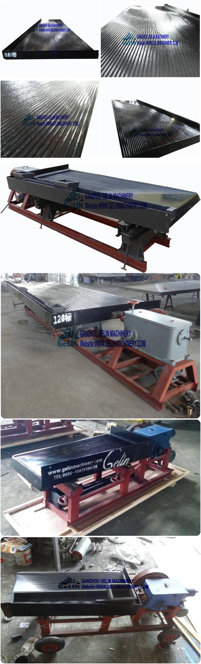 High Quality Gravity Machine for Zircon, Gravity Equipment for Gold Ore