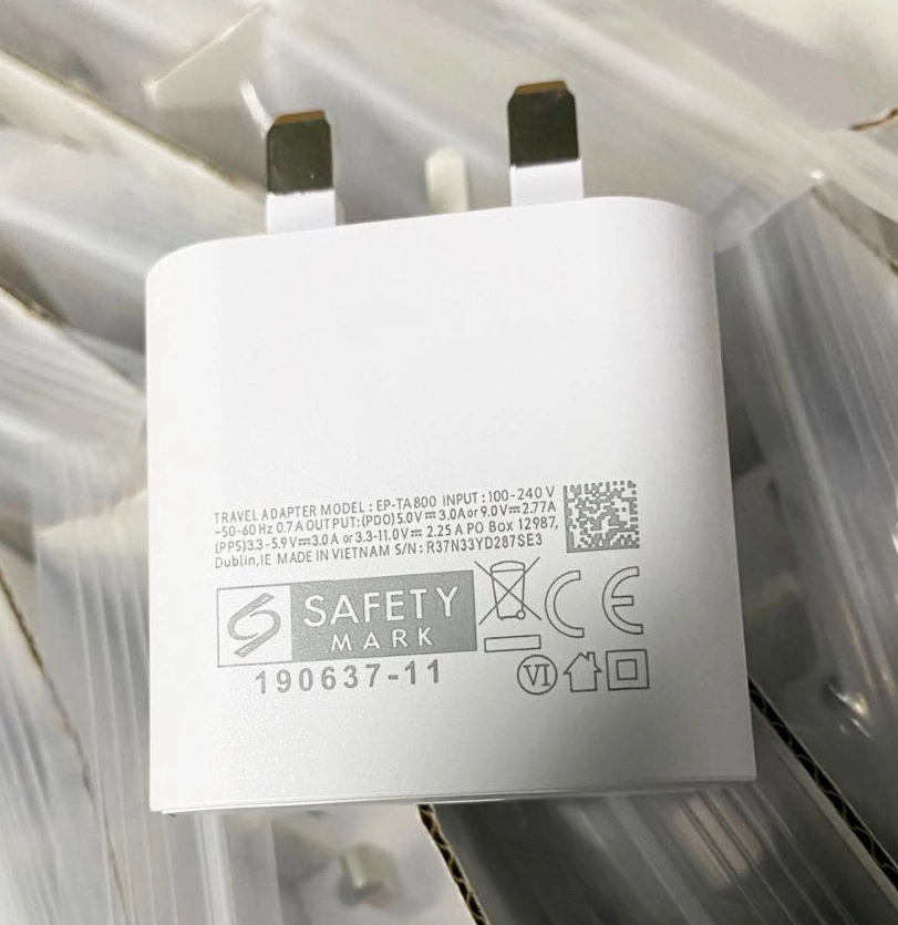25W Pd USB C Super Fast Charger UK for Samsung S20