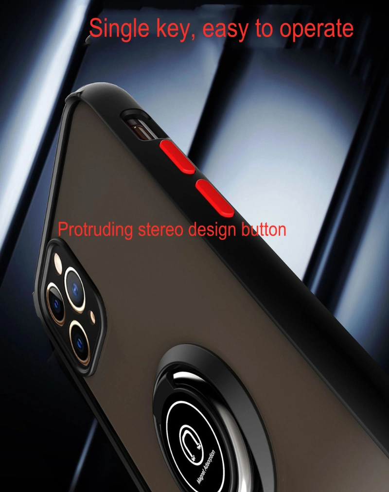 Mobile Phone Case with Magnetic Ring Stand iPhone 12 Accessories Car Stand Holder