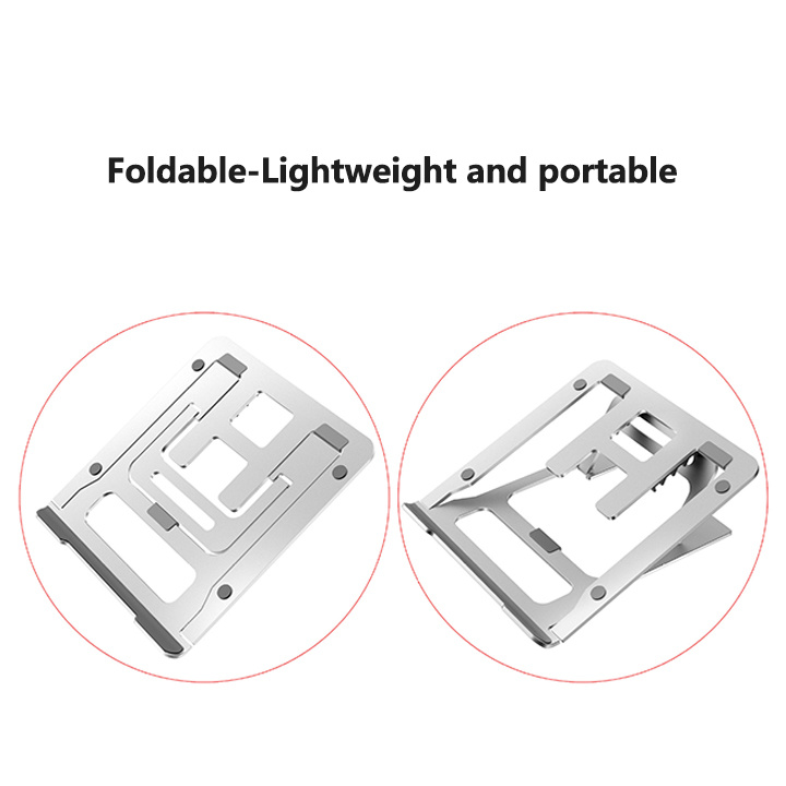 Hot-Selling Aluminum Alloy Laptop Stand Bracket Adjustable Tablet Laptop Holder