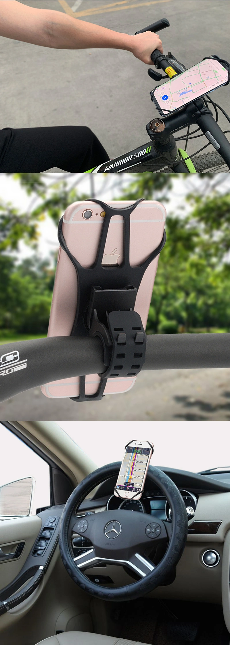 Bike Bicycle Motorcycle Phone Mount Holder for Cellphone Holder