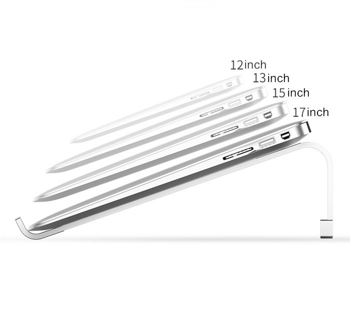 Aluminum Alloy Mackbook Support Desktop Notebook Stand Laptop Riser