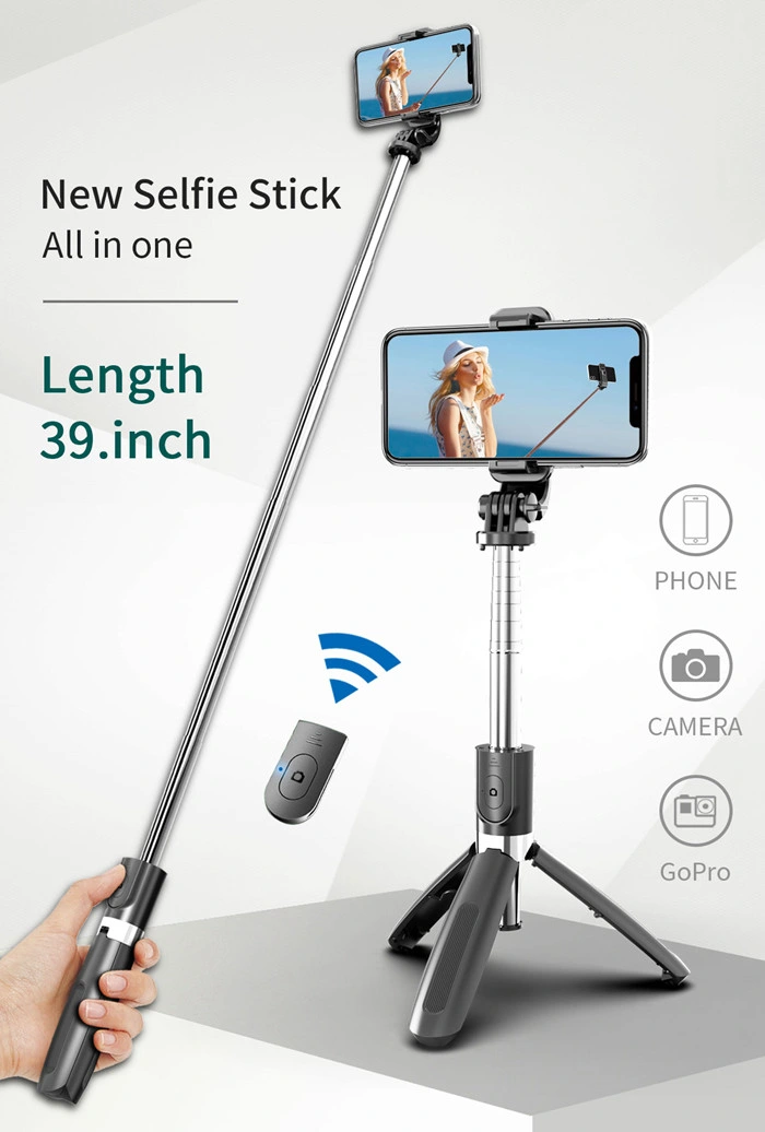 Live Show Stand 3 in 1 Wireless Bluetooth Selfie Stick
