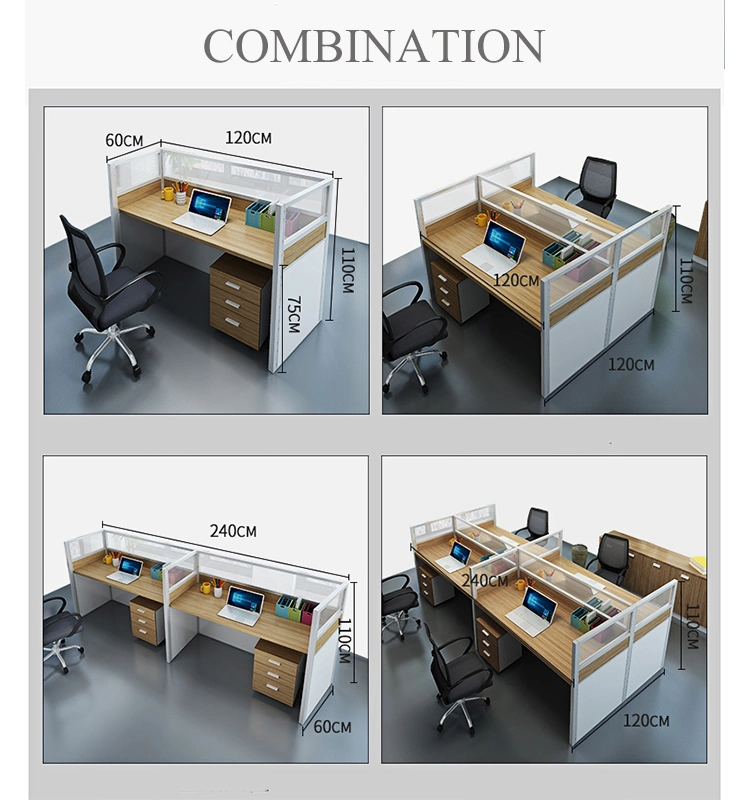 Supplier High Quality Modular Office Furniture, Modern Office Desk Screen Partition