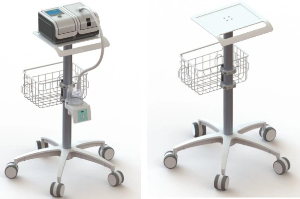 Guangdong Top 5 Manufacturers Production Patient Monitor Trolley Aluminum Monitor Stand
