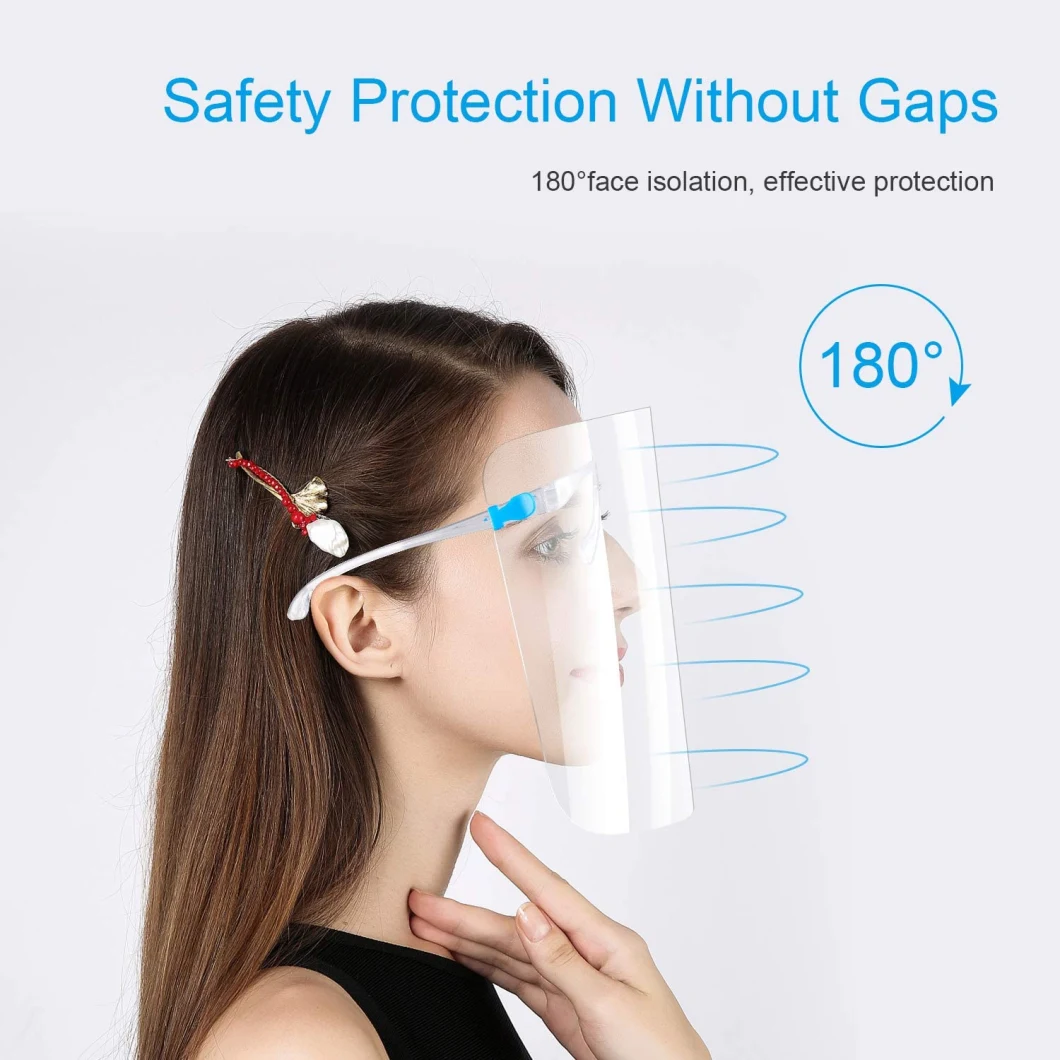 Safety Goggle Face Shield Anti-Fog Clear Face Visor Protect Eyes and Face From Droplet