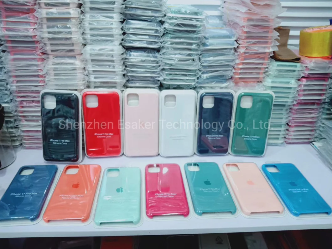 Mobile Phone Case 1: 1 Original Quality Silicone Phone Case for Female Accessories