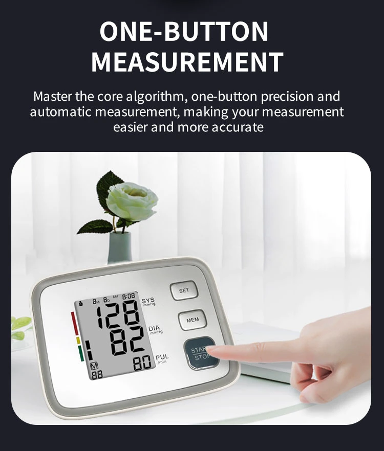 80e Best Blood Pressure Monitor Cuff 24 Hour Bp Monitor Home Wrist Digital Blood Pressure Monitor