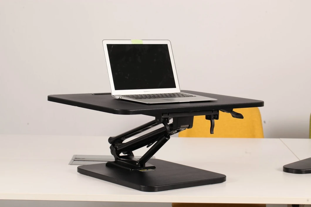 26'' Pneumatic Height Adjustable Desk Sit to Stand Workstation Riser