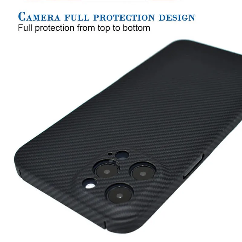 for iPhone 12 PRO Carbon Fiber Cell Phone Case Aramid Fiber Phone Case iPhone Case