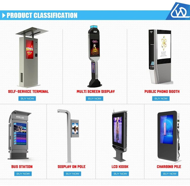 Factory Wholesales LCD Billboard Stand Advertising Machine Floor Stand Android Digital Signage Monitor Ad Player