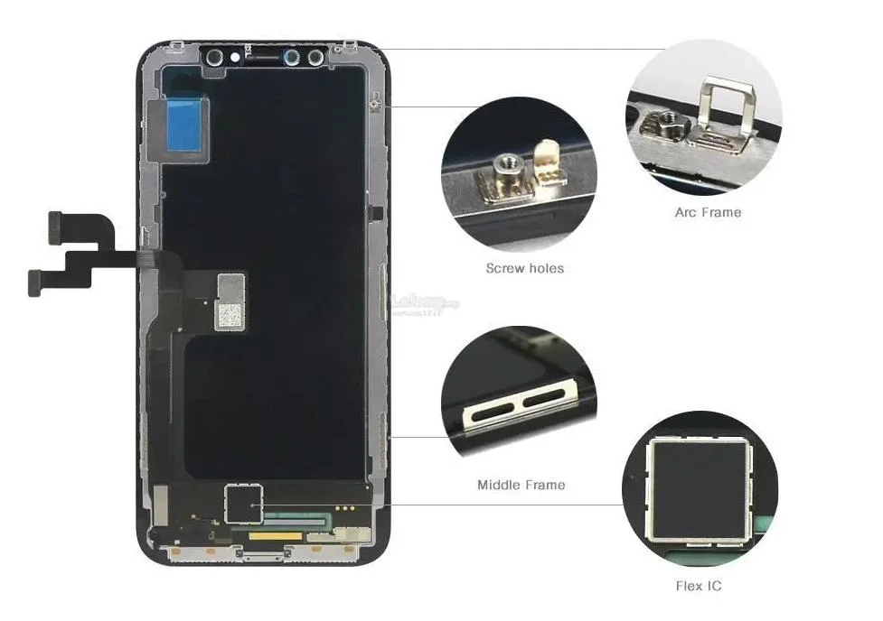 Mobile Phone Accessories Assembly Touch Screen LCD for iPhone 6 Plus
