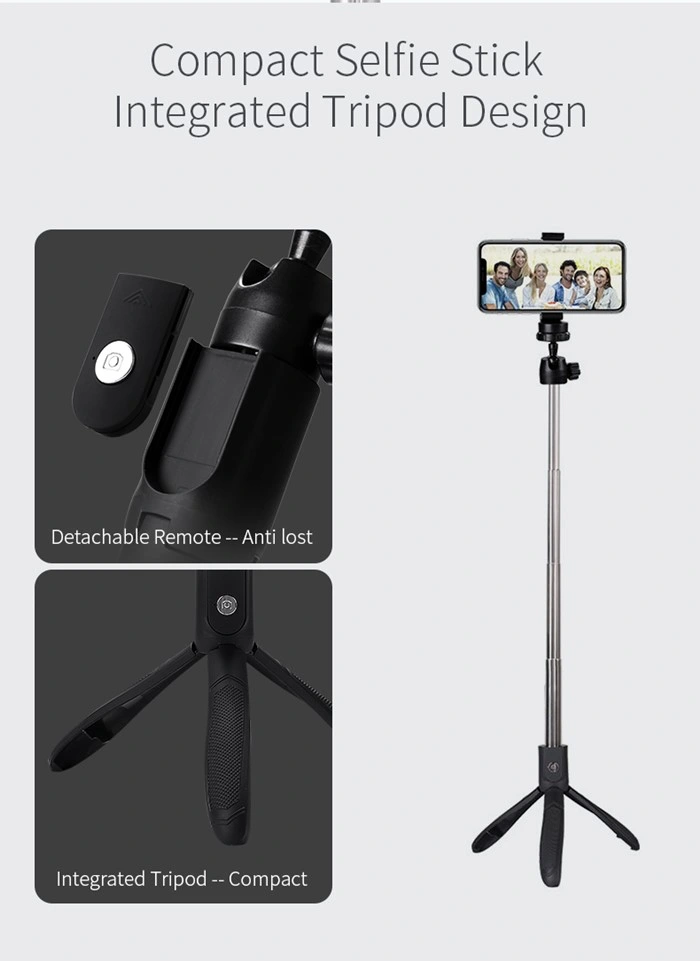 Live Show Stand Tripod Bluetooth Selfie Stick