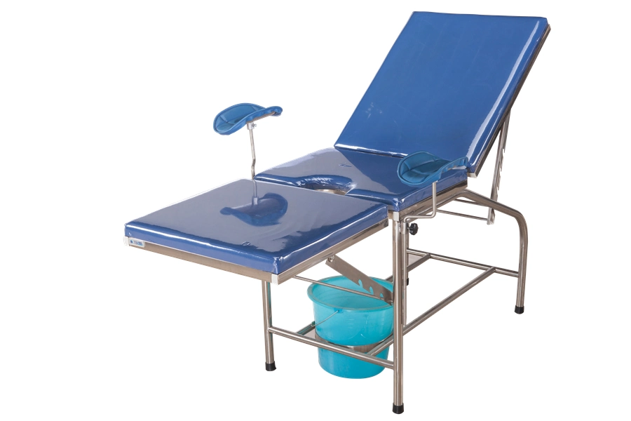 Hospital Equipment Hospital Table Medical Bed Stainless Steel Gynecology Examination Table Obstetric Delivery Bed
