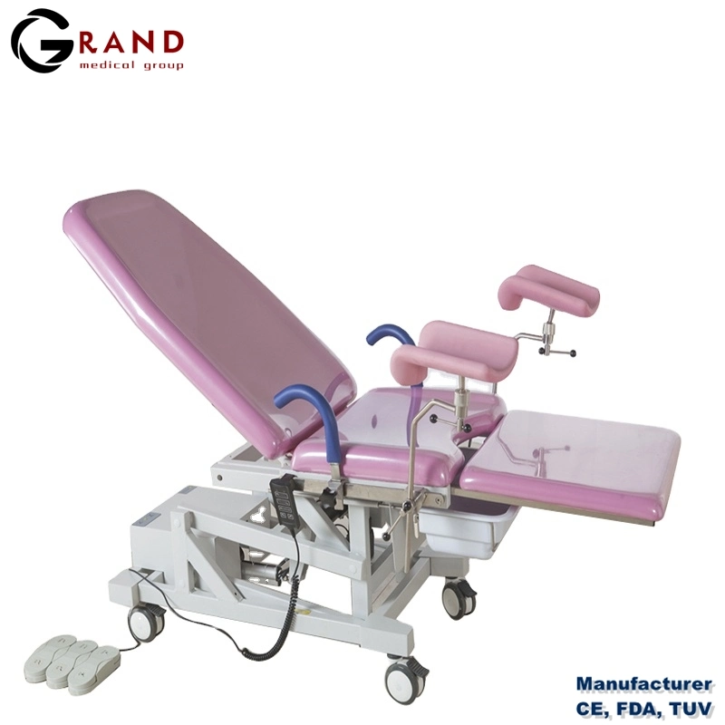 Hospital Electric Gynecology Bed Table Labor Birthing Bed Table Delivery Bed Operating Table for Medical Equipment
