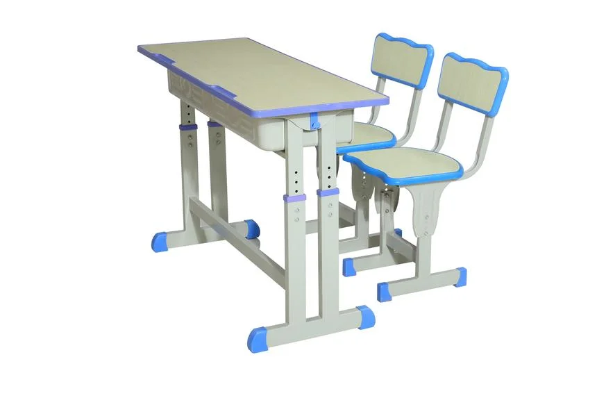 Ergonomic Wooden and Steel Frame Students Use Classroom Desk and Chair Manufacturer