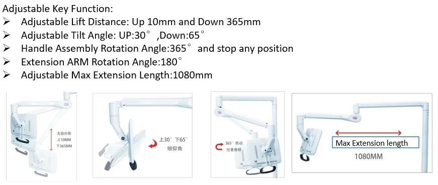 Best Wholesale Stand Qy00-5059-H1 TV Stand Bracket Used in Hospital and Medician Room