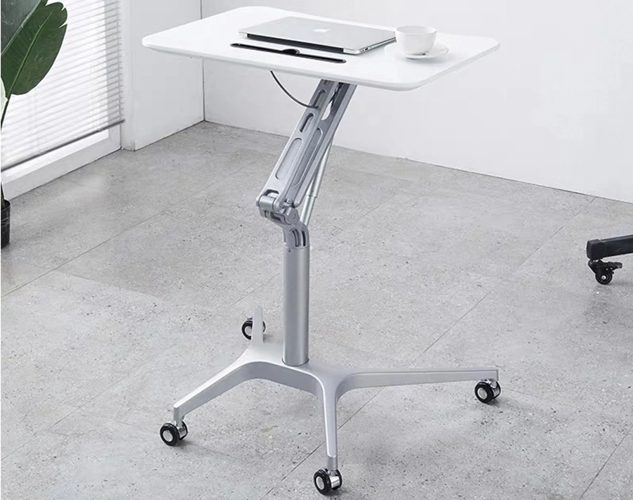 Sit-Stand Motorized Adjustable Height Table School Training Lecture Desk
