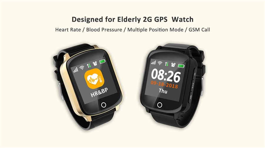 Security Phone Watch Sos Tracking Fitness Tracker for Elder