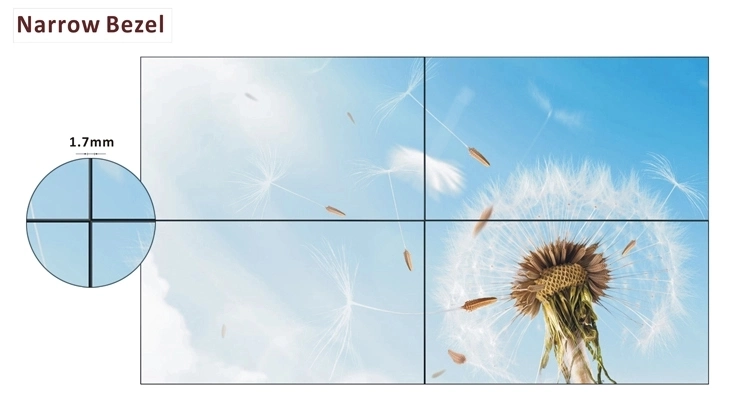 High Quality 2*2 55inch LCD Video Wall Advertising Samsung Video Wall Monitor LCD Video Wall