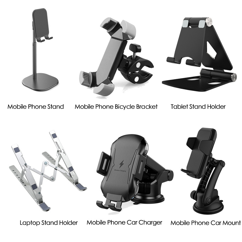 Adjustable iPad Tablet Stand Durable Aluminum Alloy Mobile Phone Tablet Stand Holder