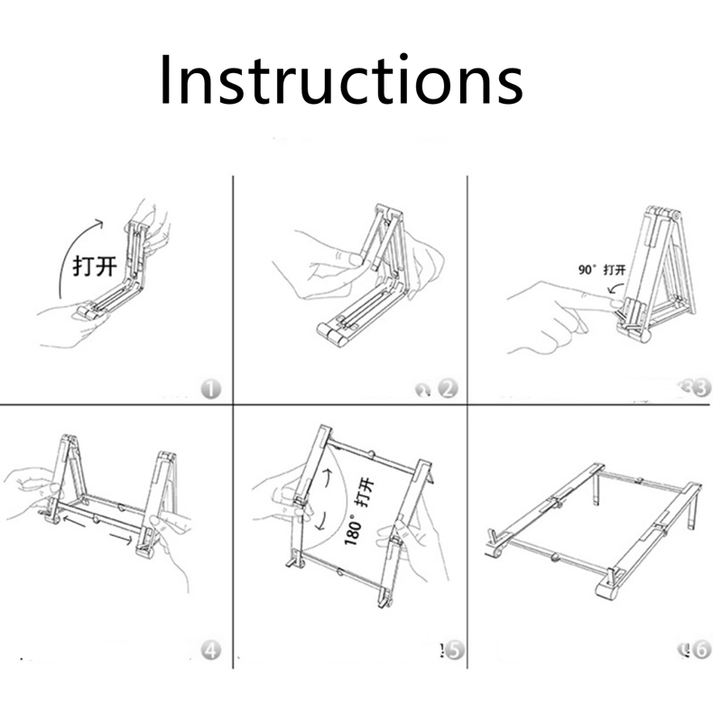 Semi, Portable Adjustable Floding Computer Sleeve Stand Laptop 3 Colors