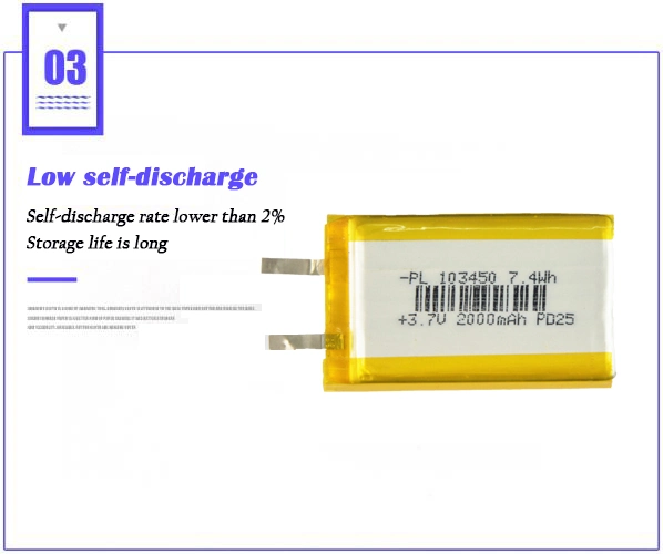 Customized Factory Direct Mobile Power, Digital Products, Medical Devices Lithium Ion High-Rate Polymer Battery