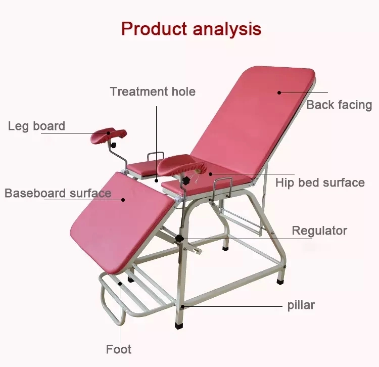 Hospital Gynecology Table Labor Birthing Bed Delivery Bed Operating Table for Medical Equipment