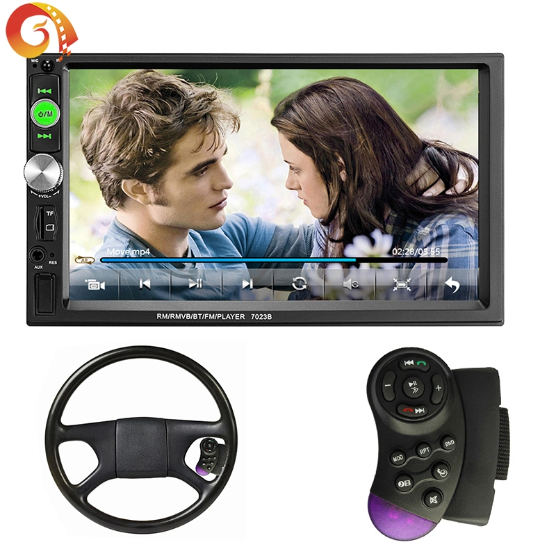 Factory Direct 7023 HD Player Bluetooth Hands-Free Mobile Phone Interconnection MP5 Driving Record Car Player