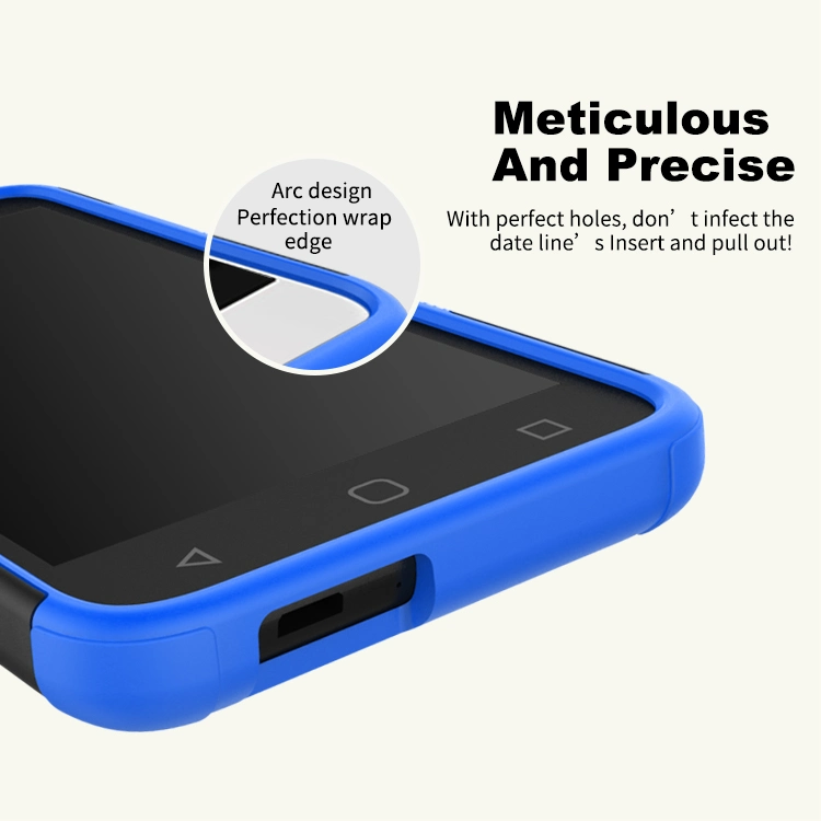 Dazzle Phone Case Shockpropof Kickatnd TPU PC Mobile Phone Case for Alcatel Pixi4 (5.0) 4G/5045