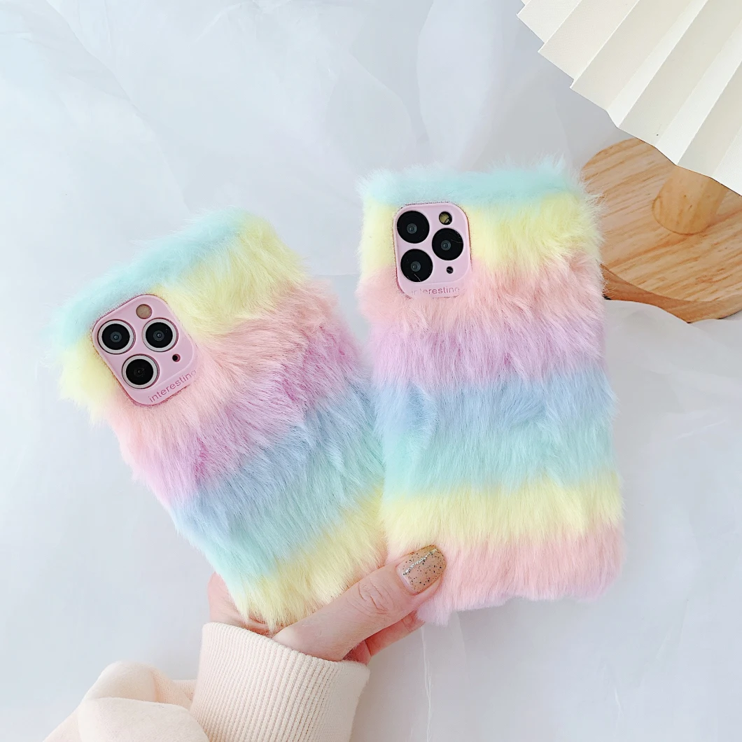iPhone 11 PRO Case iPhone Xs Max Mobile Accessories Plush Protective Case