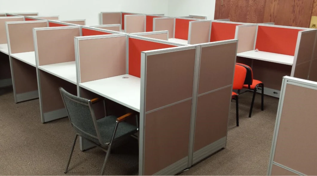 Customized Modern Cubicles Modular Computer Workstation with Wardrobe