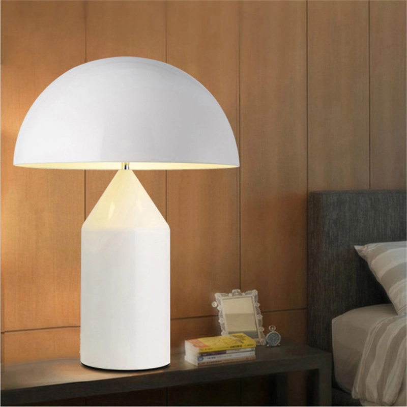 Mushroom Table Lamp Postmodern Minimalist Light Bedroom Study Table Lamps (WH-MTB-14)