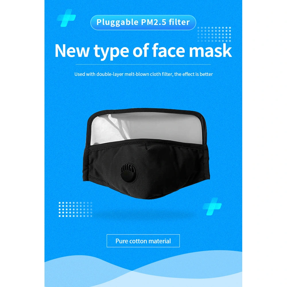 Plain Color Adjustable Dust-Proof Air Valve to Protect Eyes Mask