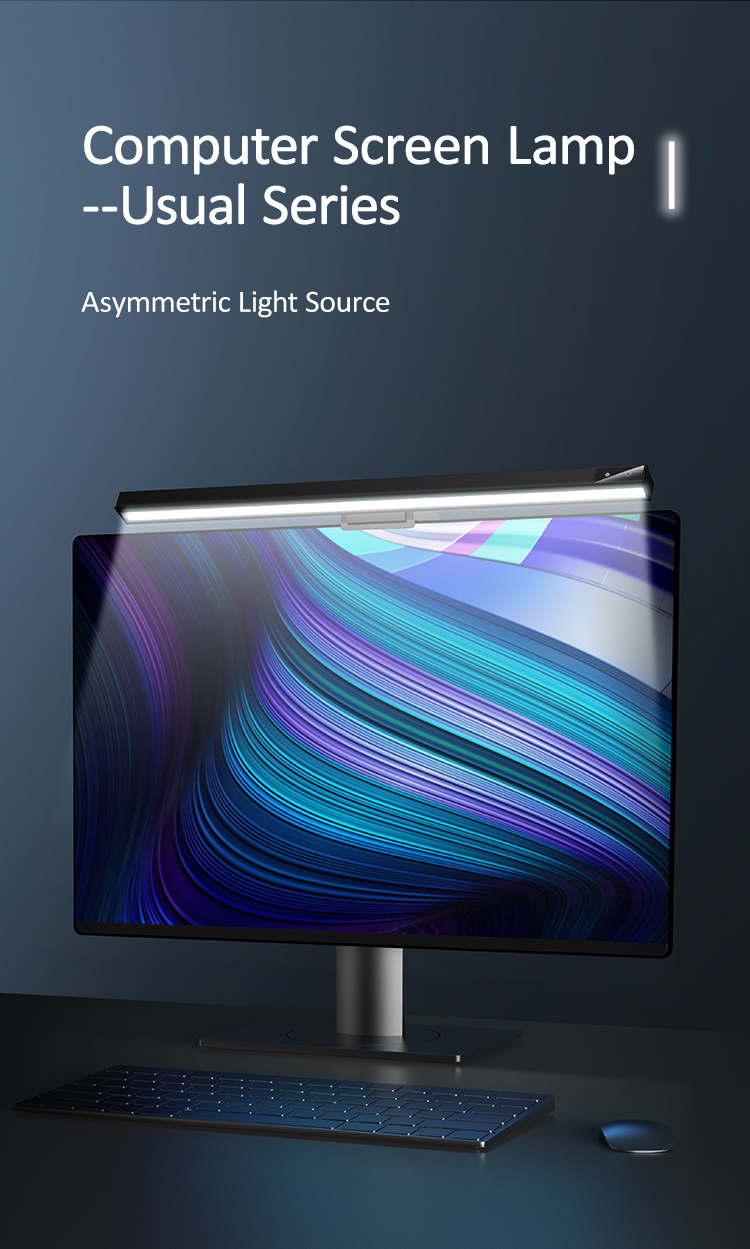 Usams Brightness Adjustable 450mm Lamp Screenbar LED Desk Lamp PC Computer Laptop Lamp Table