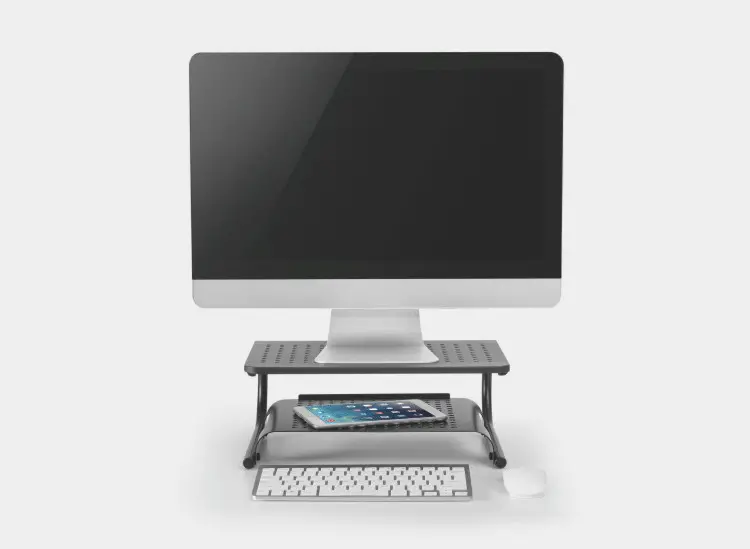 Steel Monitor Riser Stand, Laptop Riser Stand