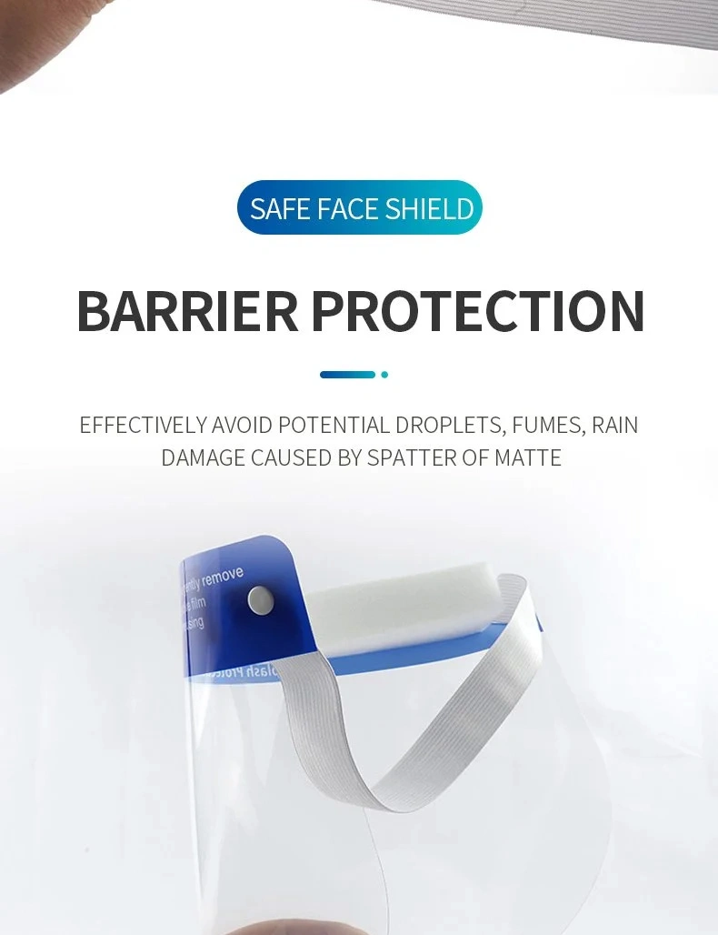 PPE Face Shield Protect Eyes and Mouth