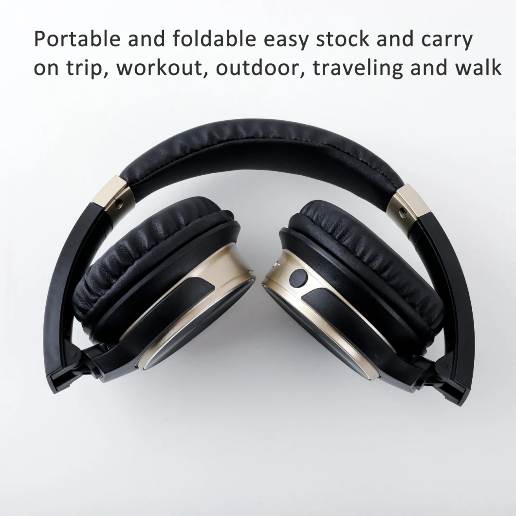 Light Weight and Foldble Stereo Mobile Phone Earphone with Mic Hands Free Talk