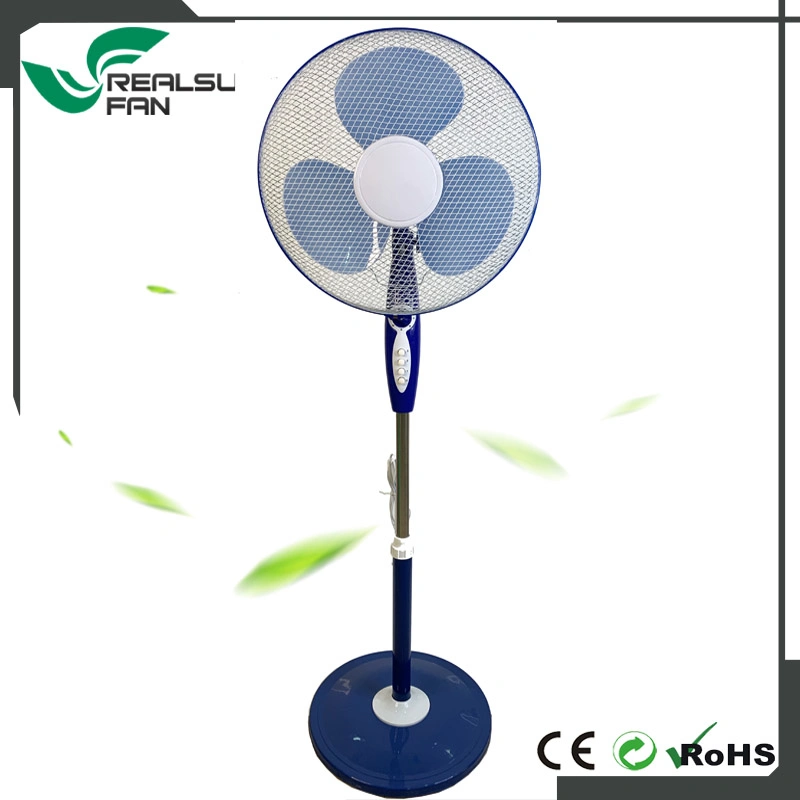 16 Inch Stand Fan with Adjustable Height Wide Oscillating Angle Fan