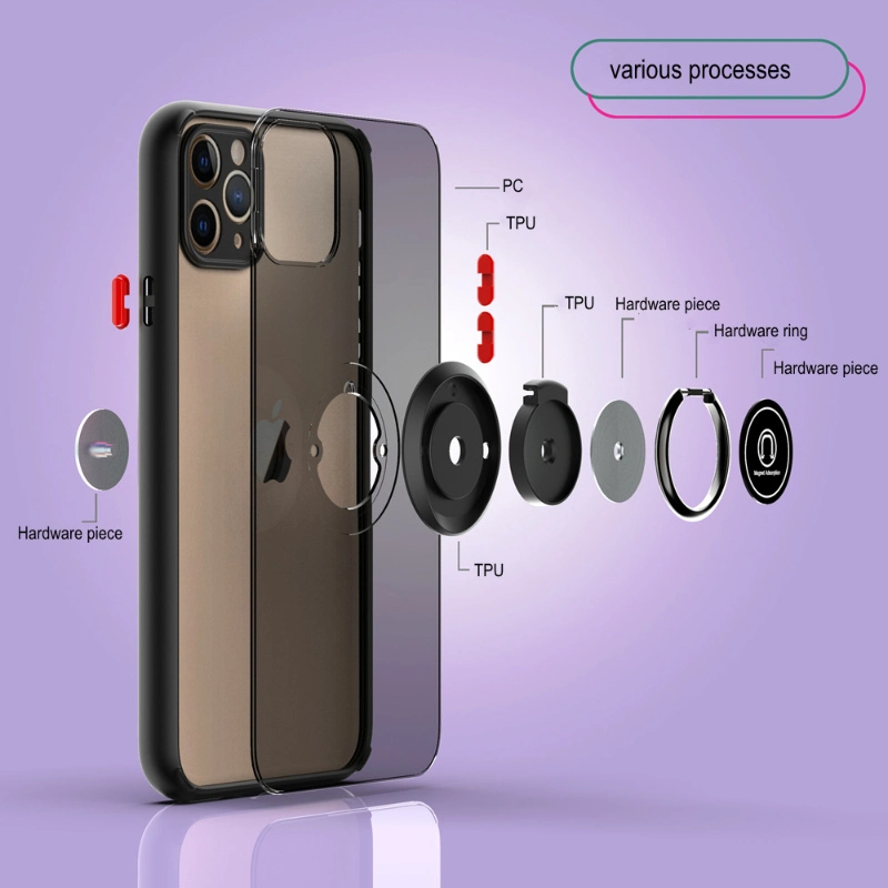 Mobile Phone Case with Magnetic Ring Stand iPhone 12 Accessories Car Stand Holder